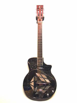 Blind Crow TriCone Resonator Guitar with Telecaster Style Pickup