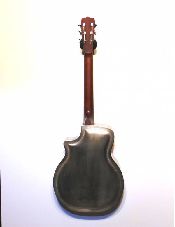 Nickel Tricone Resonator Blind Crow Relic Guitar for Sale12